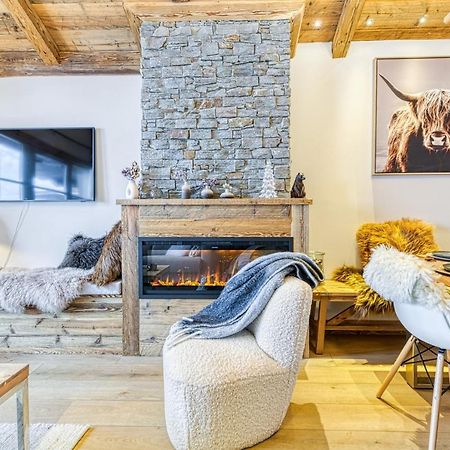 Appartement Style Chalet 5* Vue Mont-Blanc - Arc 1950 Les Arcs  Экстерьер фото