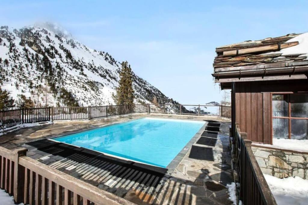 Appartement Style Chalet 5* Vue Mont-Blanc - Arc 1950 Les Arcs  Экстерьер фото
