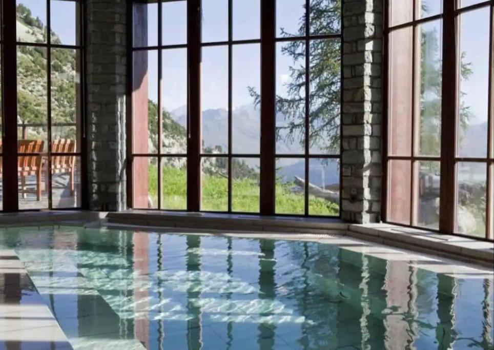 Appartement Style Chalet 5* Vue Mont-Blanc - Arc 1950 Les Arcs  Экстерьер фото