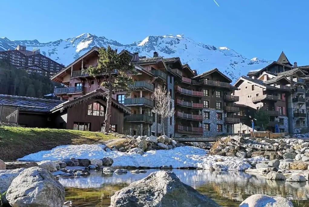Appartement Style Chalet 5* Vue Mont-Blanc - Arc 1950 Les Arcs  Экстерьер фото
