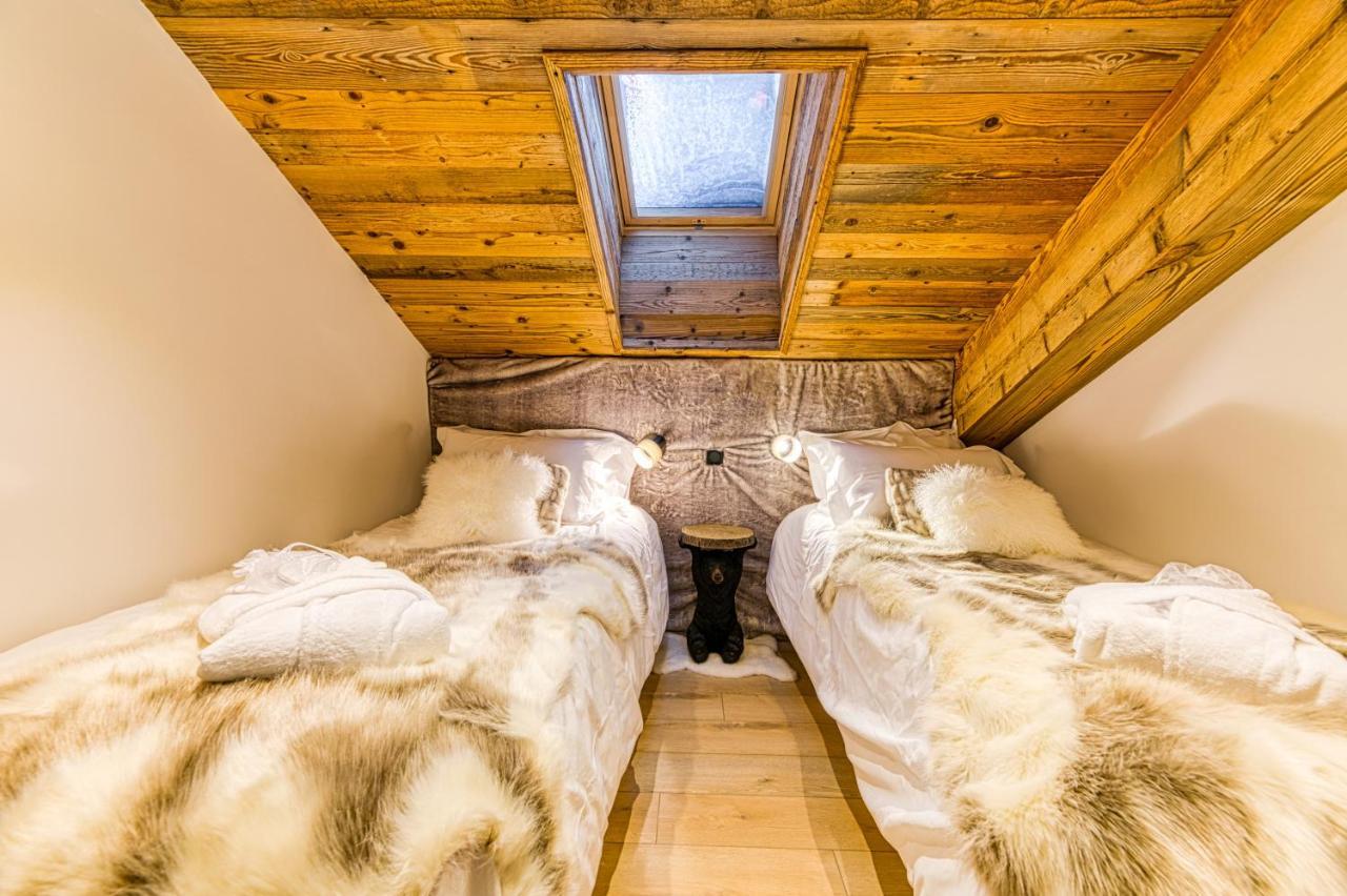 Appartement Style Chalet 5* Vue Mont-Blanc - Arc 1950 Les Arcs  Экстерьер фото