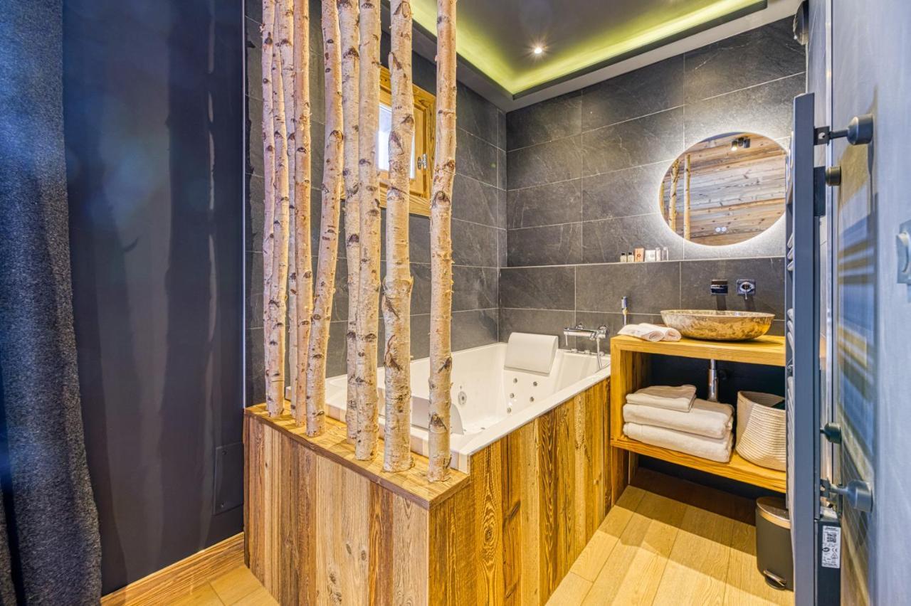 Appartement Style Chalet 5* Vue Mont-Blanc - Arc 1950 Les Arcs  Экстерьер фото