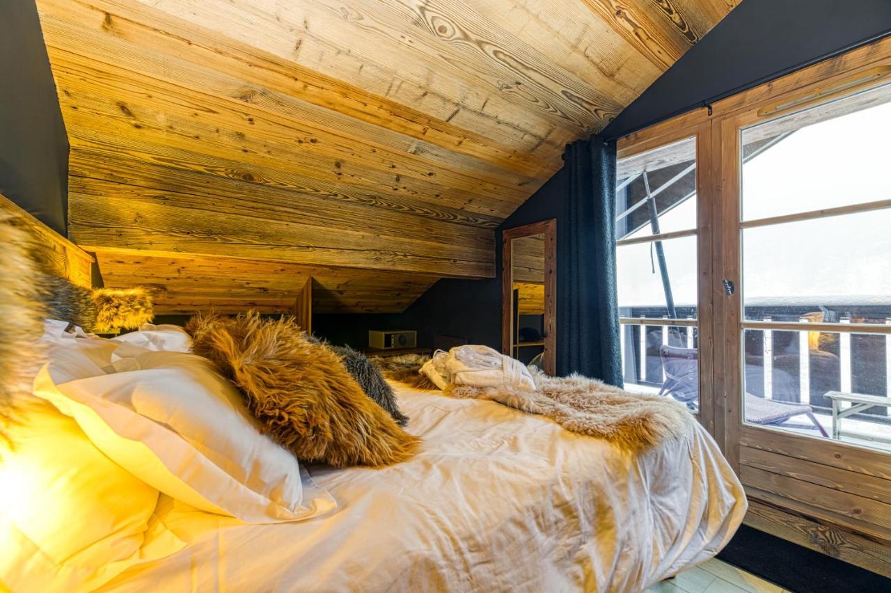 Appartement Style Chalet 5* Vue Mont-Blanc - Arc 1950 Les Arcs  Экстерьер фото