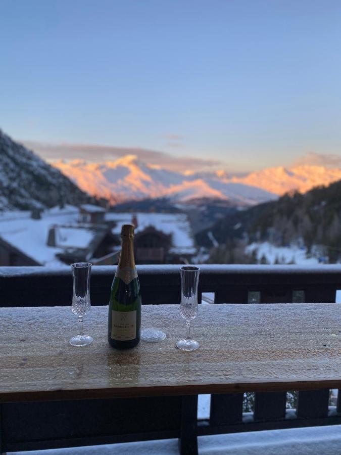 Appartement Style Chalet 5* Vue Mont-Blanc - Arc 1950 Les Arcs  Экстерьер фото